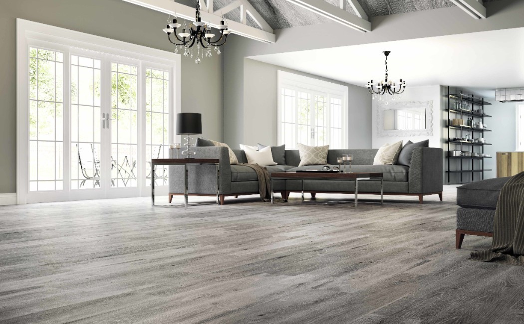 Elegant Living Room Flooring by the Best Flooring Company Elegant living room featuring stylish, high-quality flooring installed by the Best Flooring Company, adding durability, comfort, and a modern finish to the space.