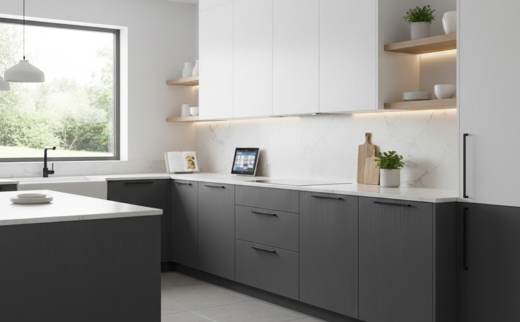 Modern and trending kitchen cabinet designs for stylish Homes Latest Trends in Kitchen Cabinet Designs for Homes